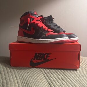Satin Bred Jordan 1 High